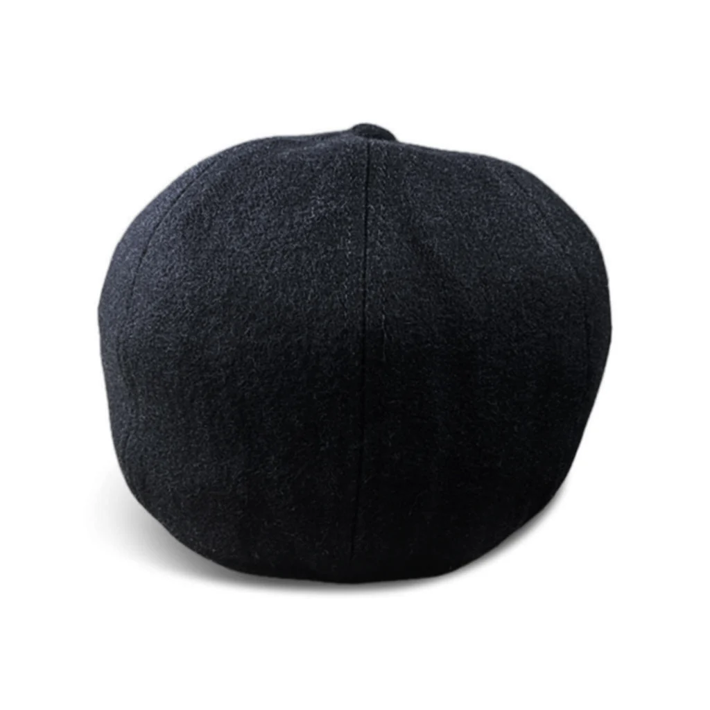 The Solid 5-Panel Boston Scally Cap - Coolidge Black - Image 8