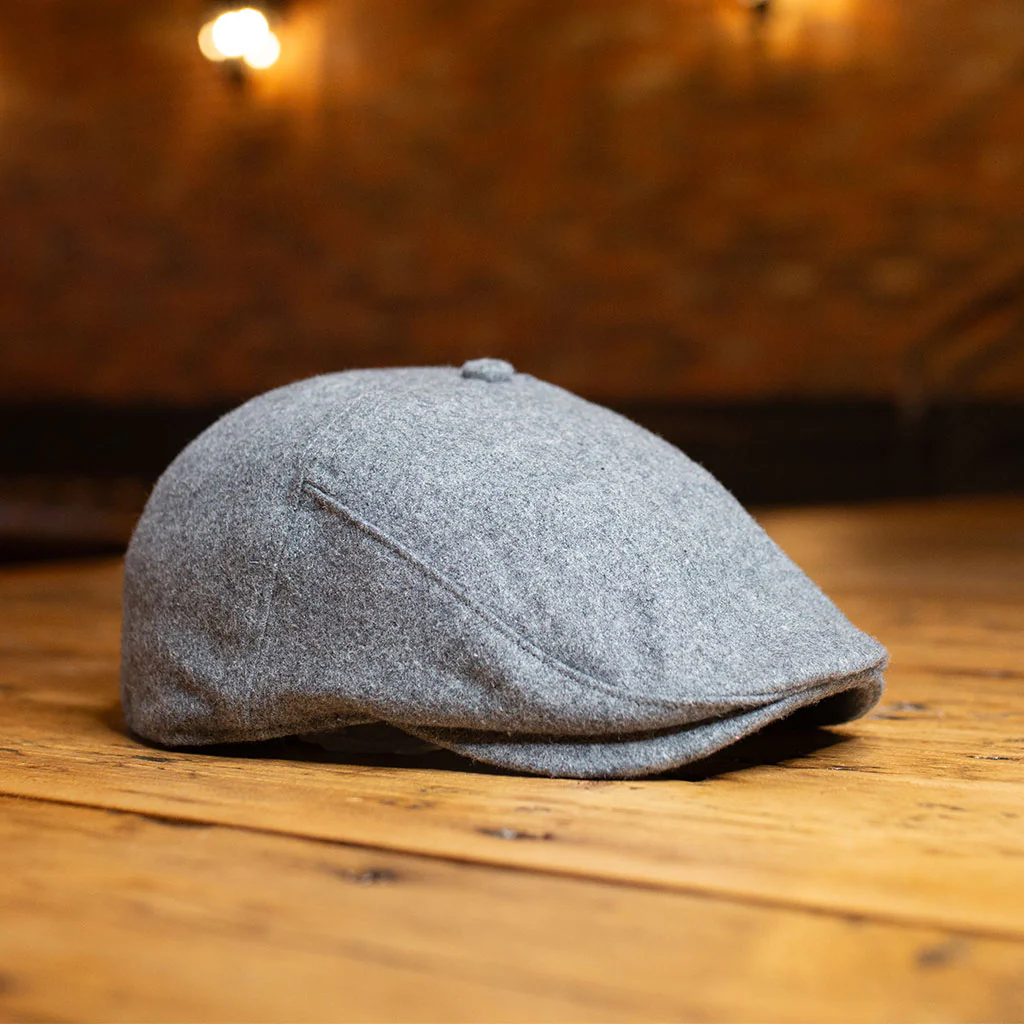 The Solid 5-Panel Boston Scally Cap - Allston Grey - Image 3