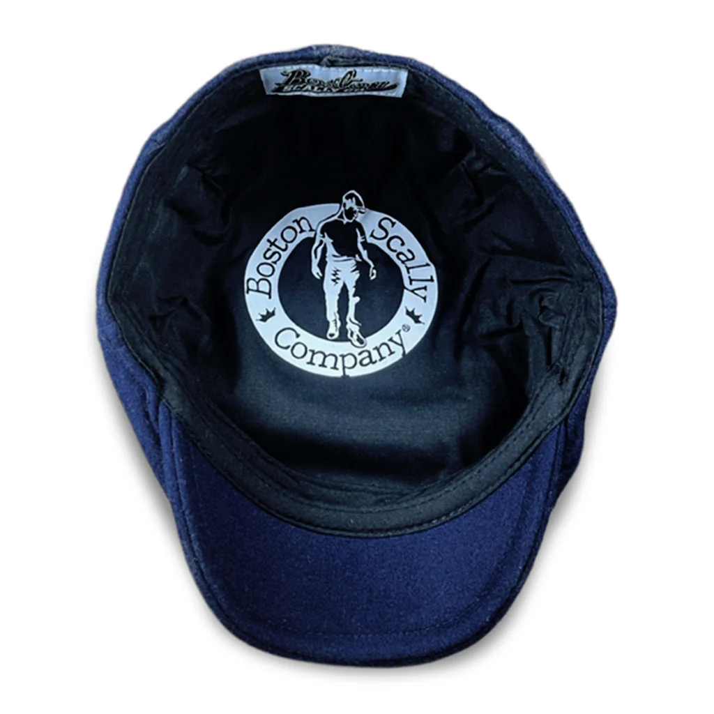 The Solid 5-Panel Boston Scally Cap - Charlestown Blue - Image 7