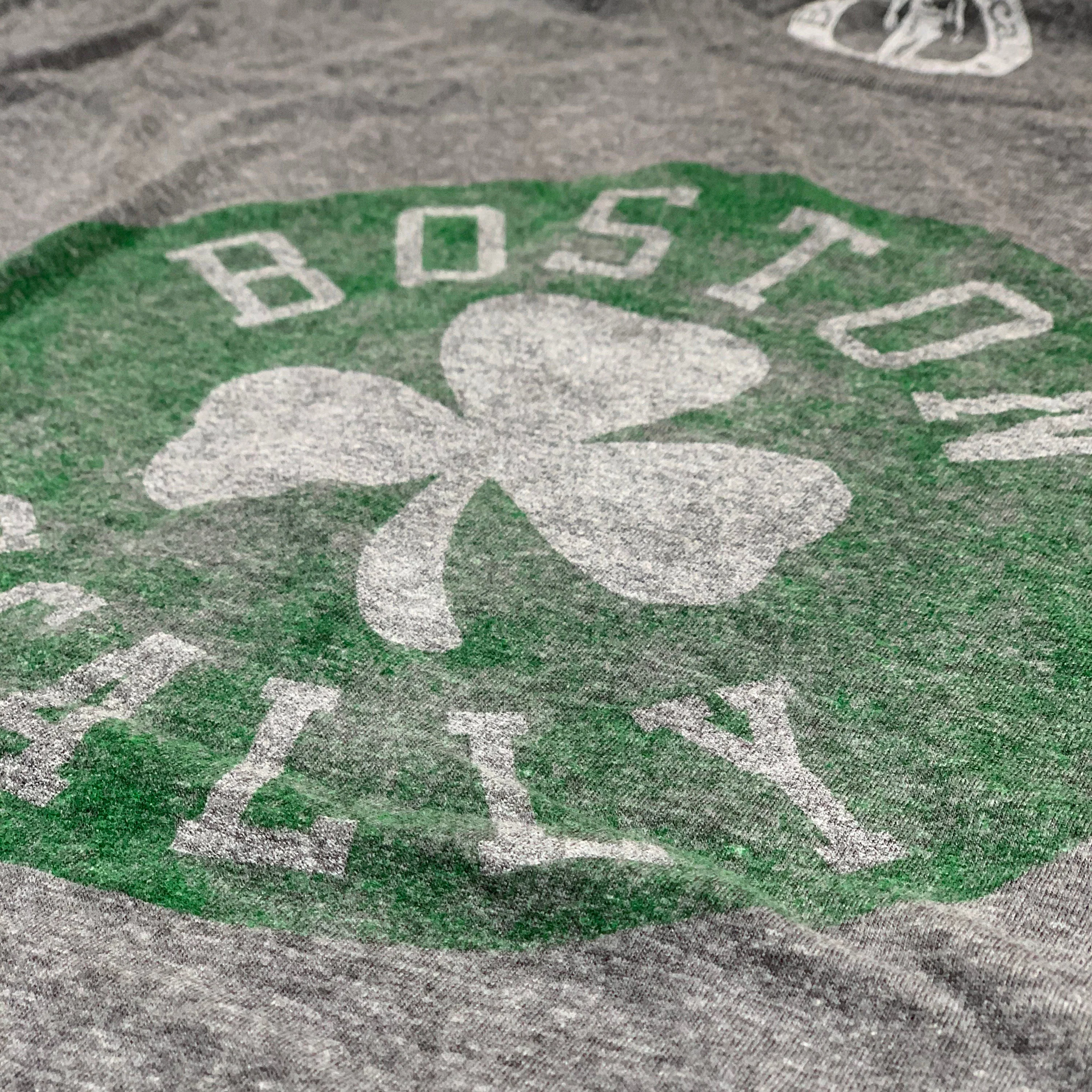 Boston Scally The Celtic Tee T-Shirt - Vintage Grey - Image 2