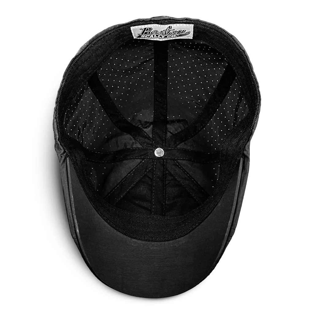 The Cool Air Boston Scally Cap - Black - Image 4