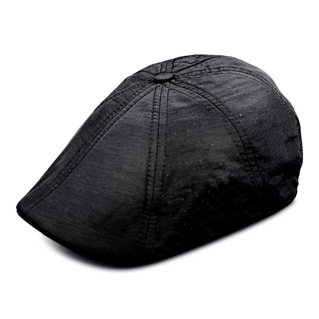 The Cool Air Boston Scally Cap - Black - Image 5