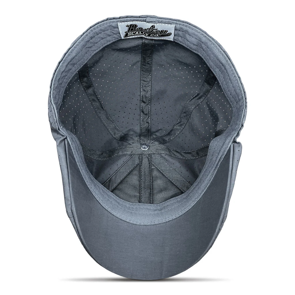 The Cool Air Boston Scally Cap - Dark Grey - Image 4