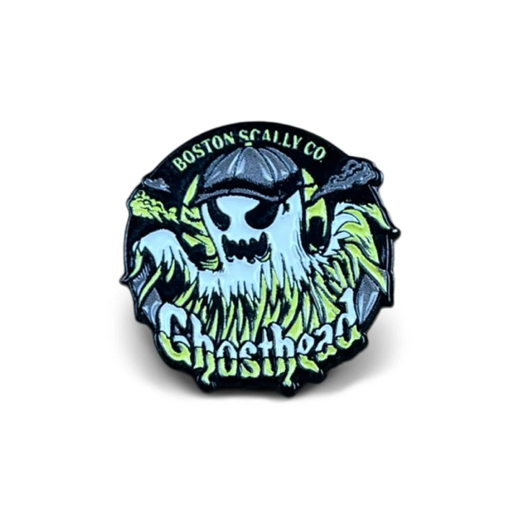 Boston Scally The Ghosthead Cap Pin
