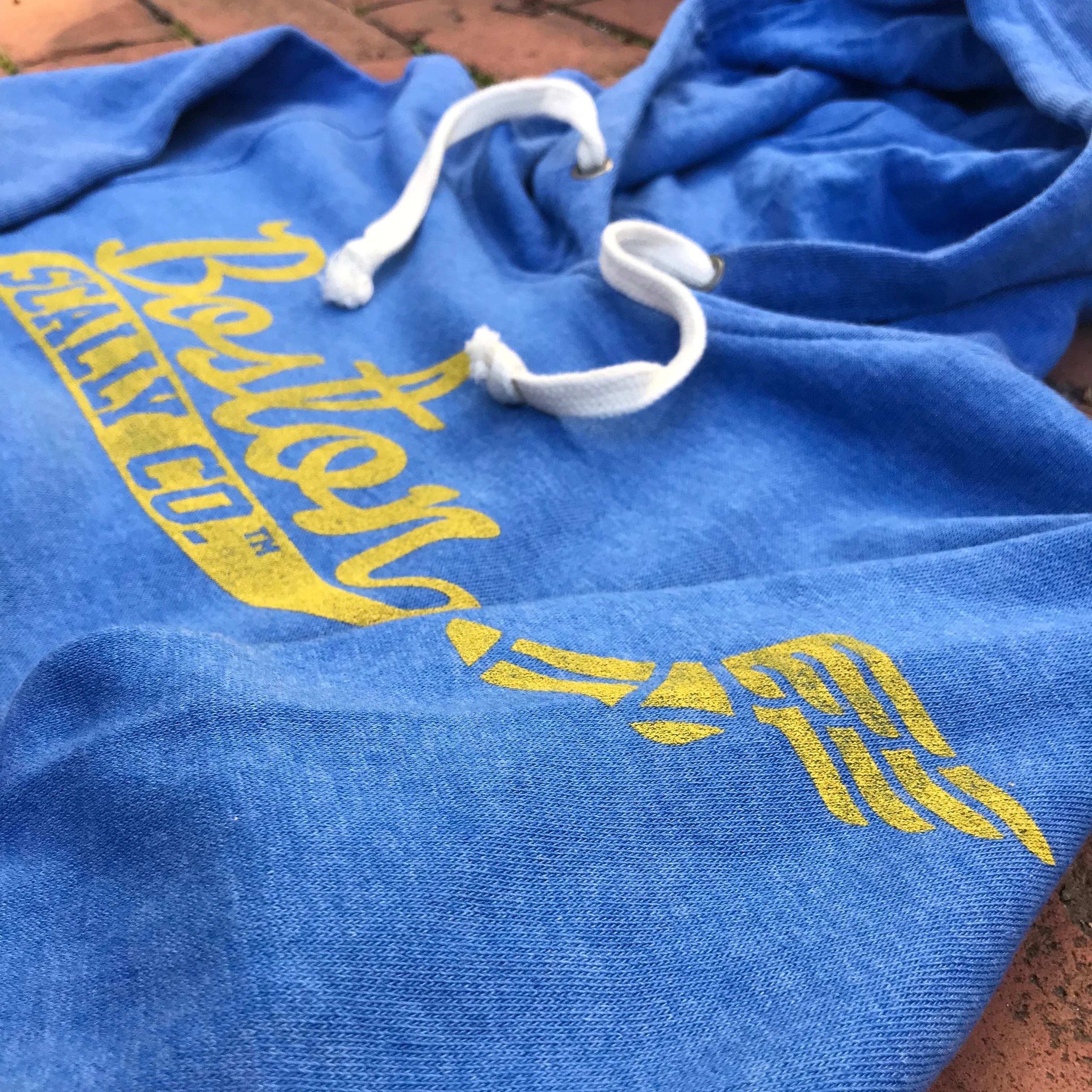 Boston Scally The Marathon Hoodie - Royal Blue - Image 3