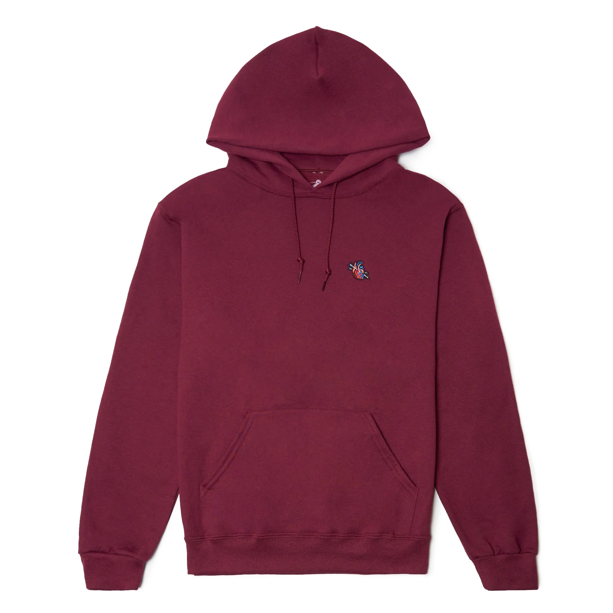 Boston Scally The All Heart Hoodie - Maroon