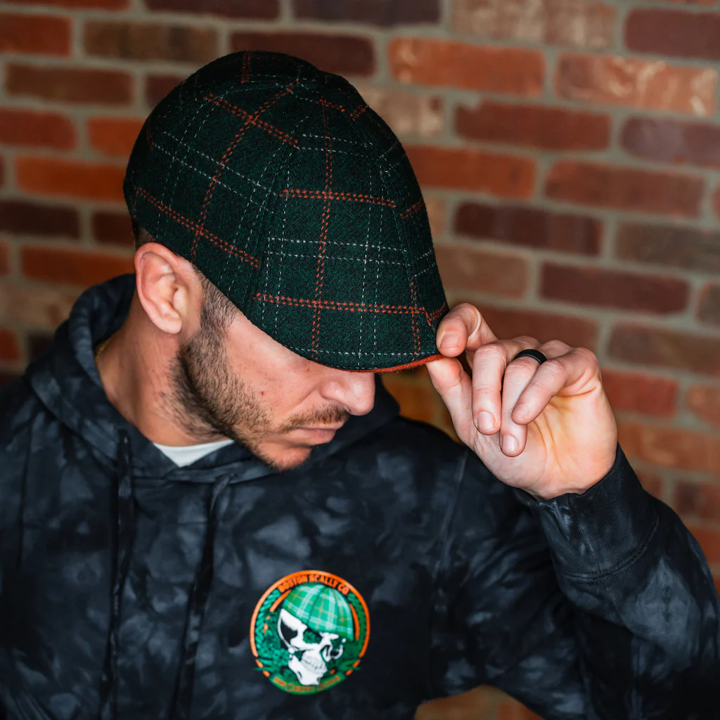 Boston Scally The Celtic Bone Hoodie - Black - Image 2