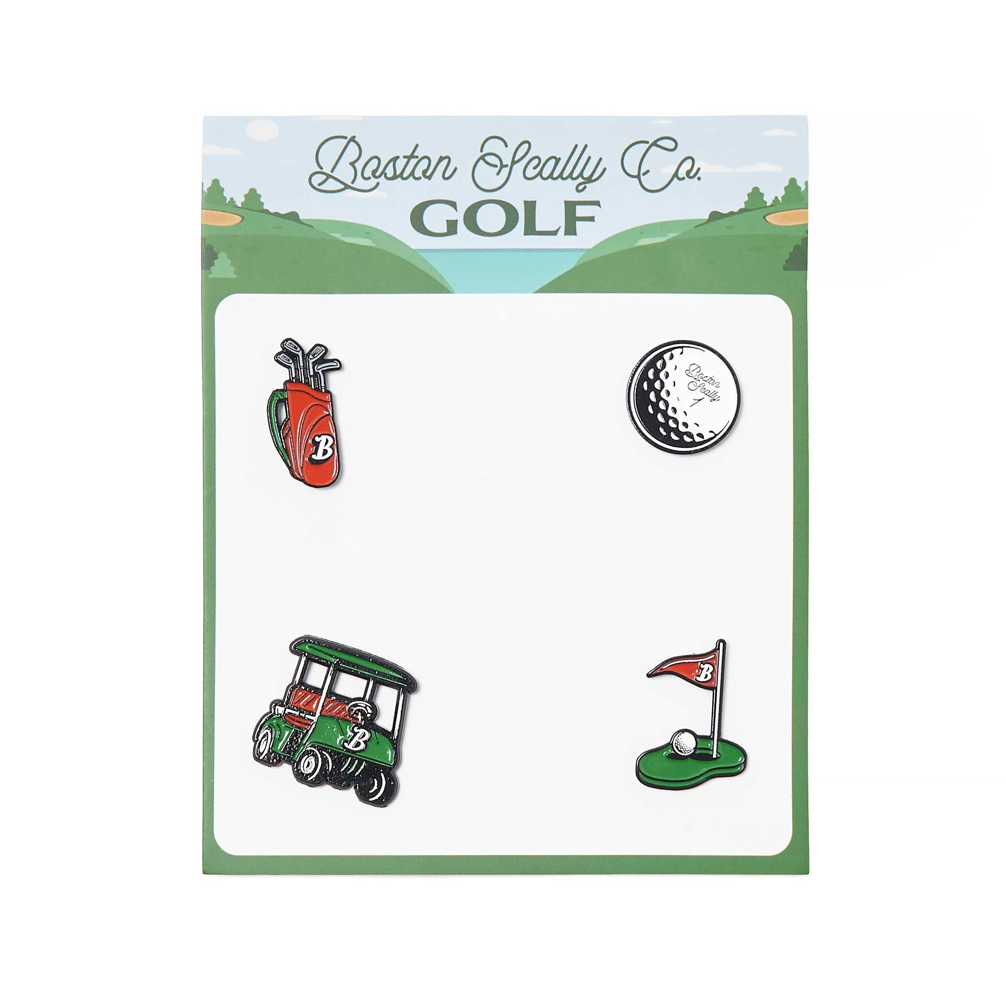 Boston Scally The Golf Cap Pin Set