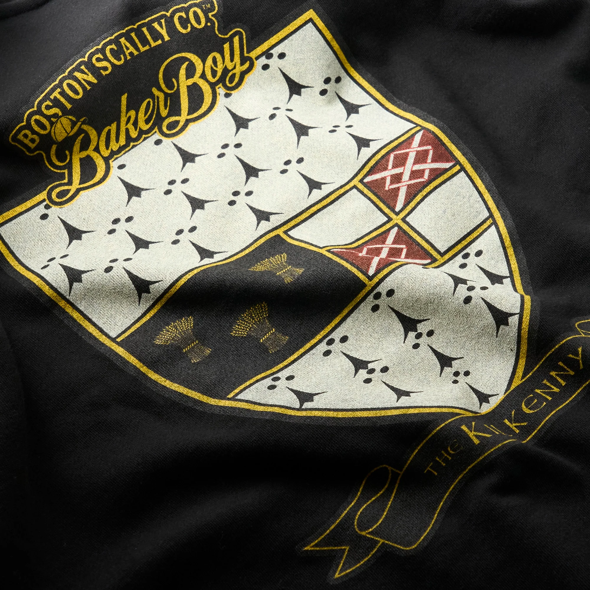 Boston Scally The Kilkenny Crewneck - Medieval Black - Image 3
