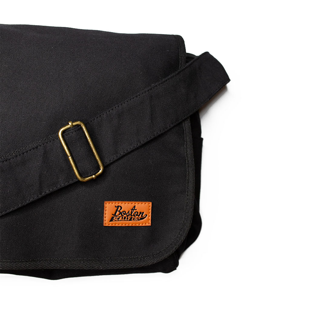 Boston Scally The Messenger Bag - Black - Image 4