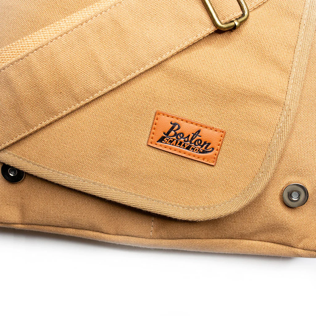 Boston Scally The Messenger Bag - Craft Tan - Image 5
