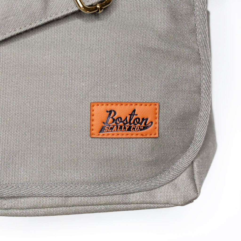Boston Scally The Messenger Bag - Light Grey - Image 2