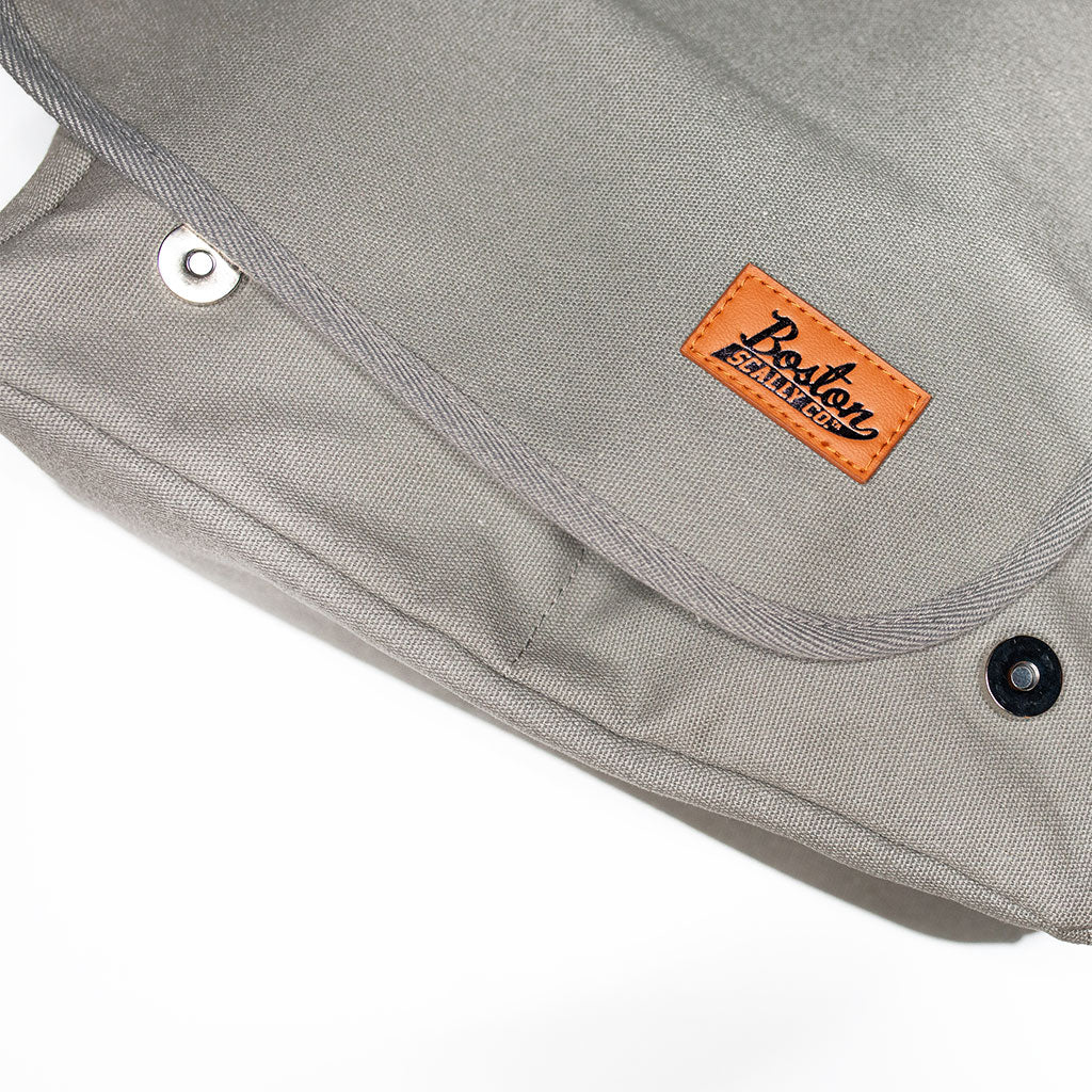 Boston Scally The Messenger Bag - Light Grey - Image 3