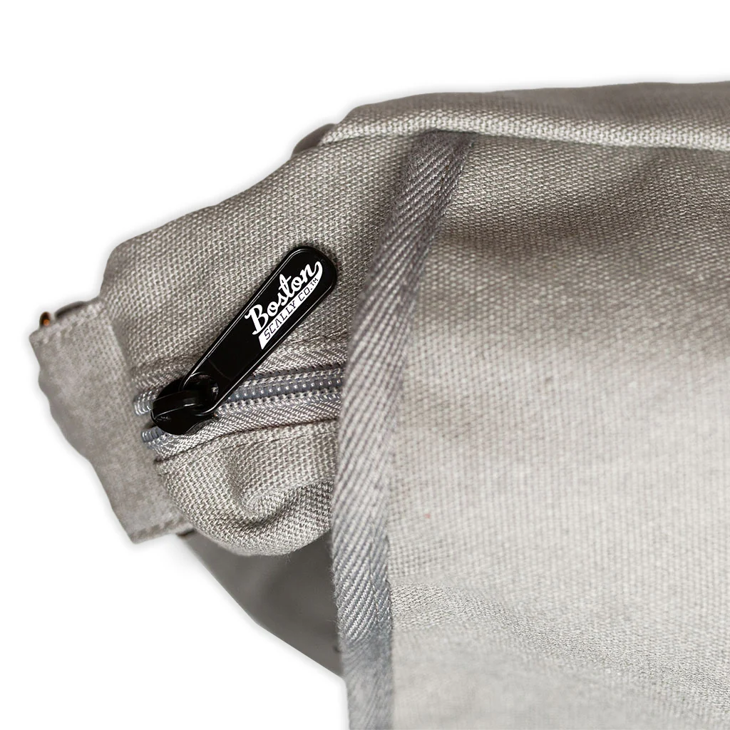 Boston Scally The Messenger Bag - Light Grey - Image 5