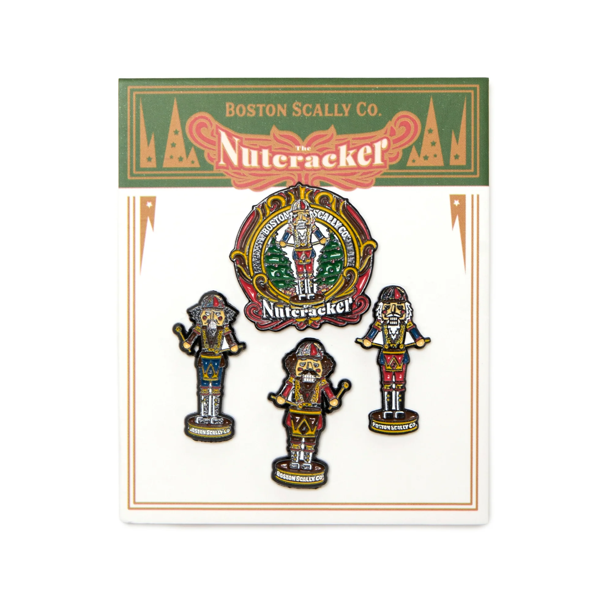 Boston Scally The Nutcracker Cap Pin Set