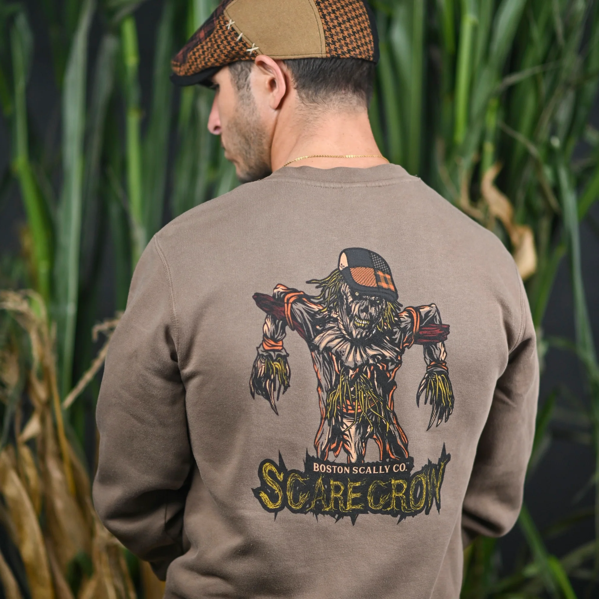 Boston Scally The Scarecrow Crewneck - Clay - Image 3