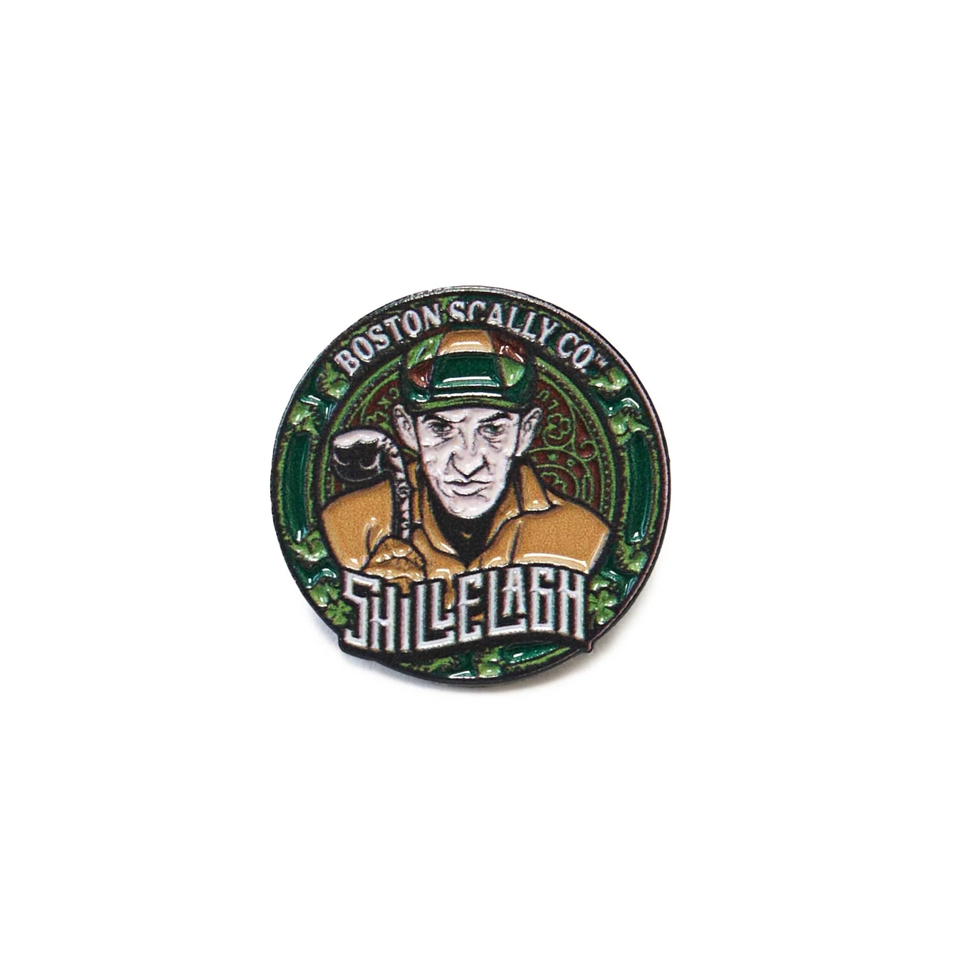 Boston Scally The Shillelagh Cap Pin
