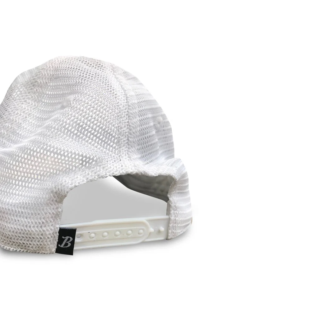 Boston Scally The Trucker Baseball Cap - Grey - Image 3