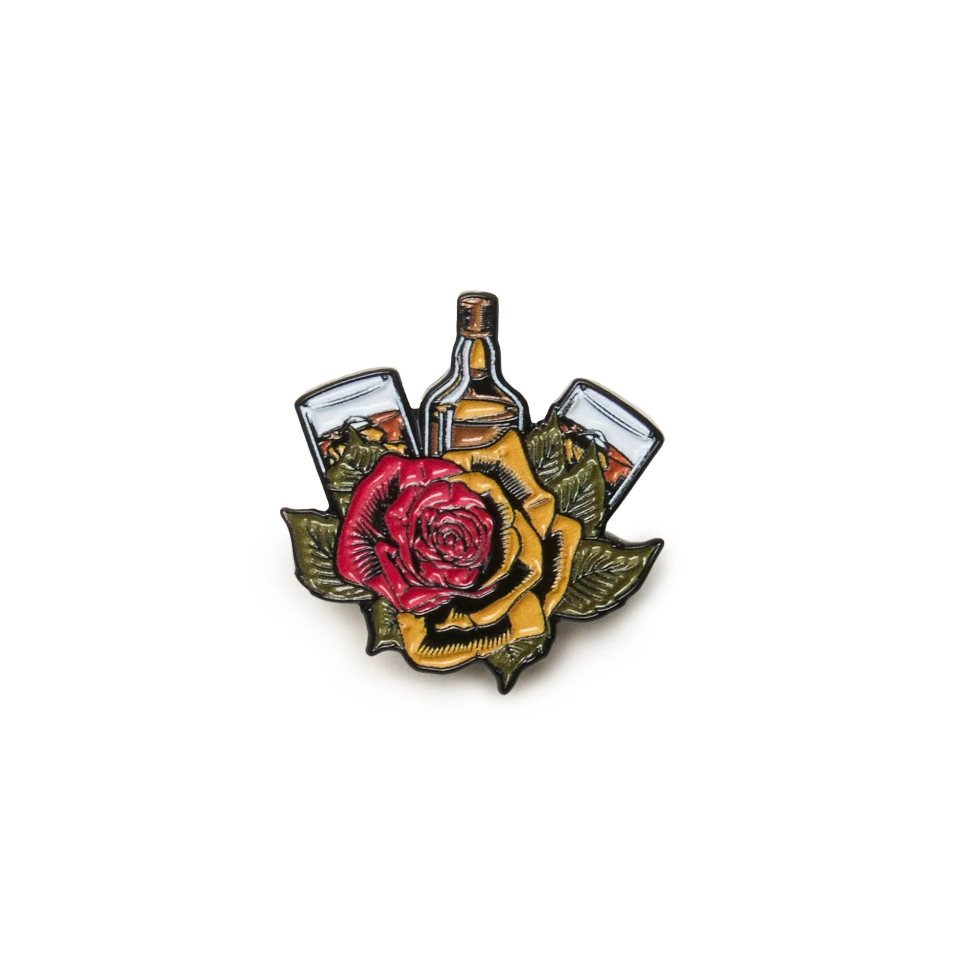 Boston Scally The Whiskey Rose Cap Pin