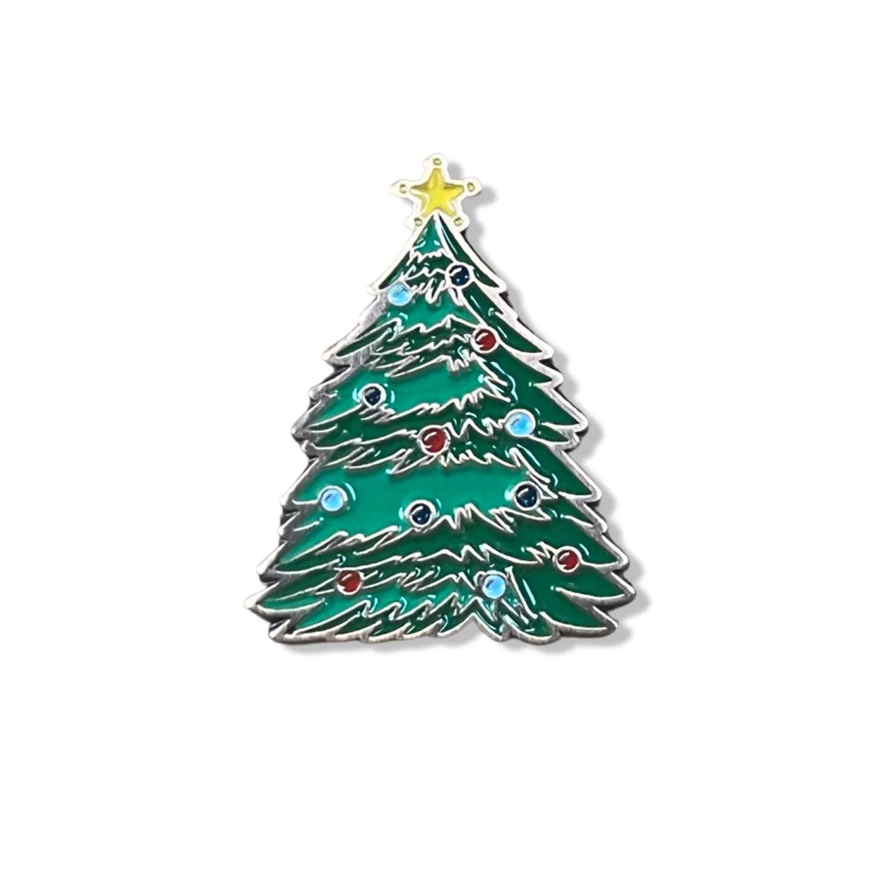 Boston Scally The Christmas Tree Cap Pin