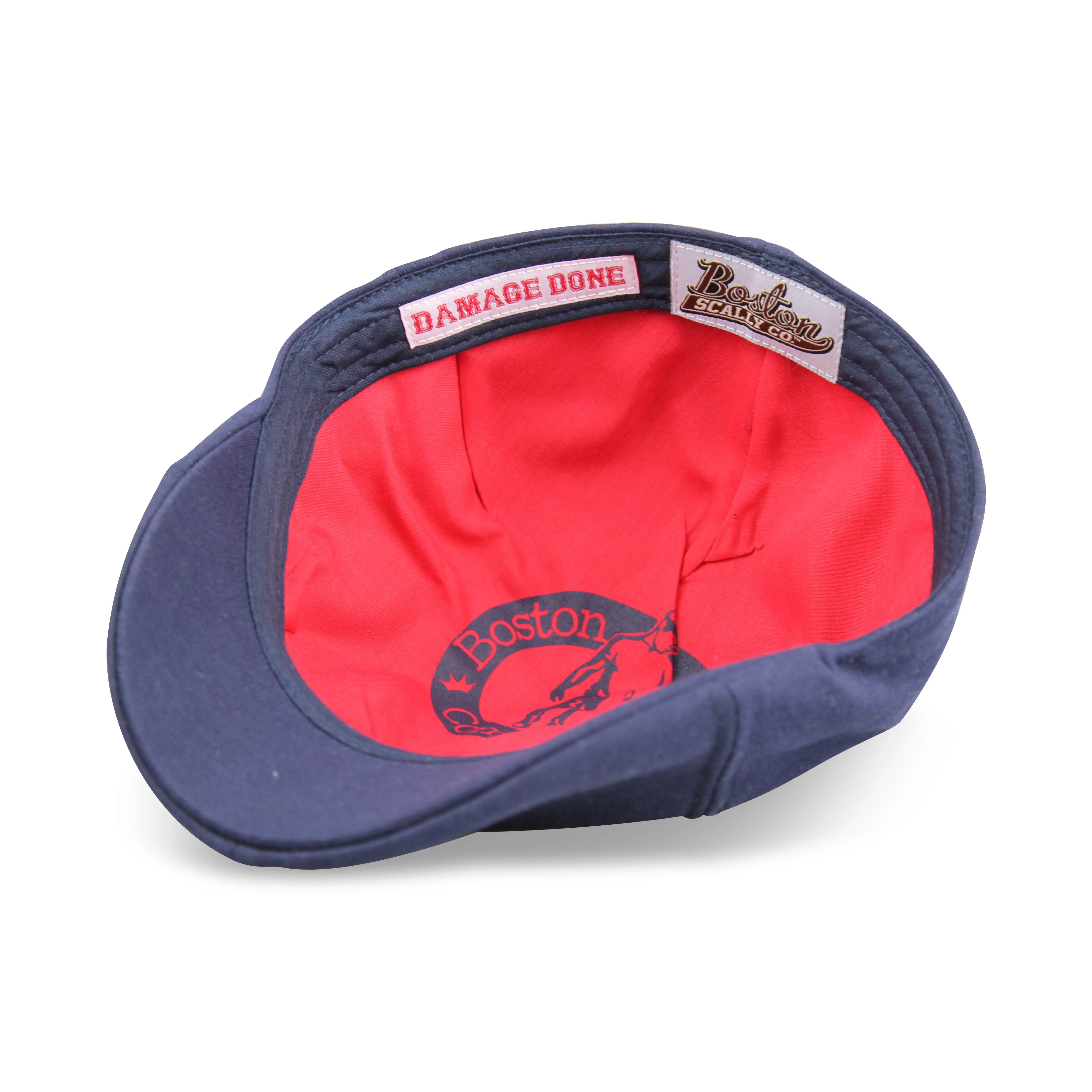 The Damage Done Collectors Edition Boston Scally Cap - Navy - Image 3