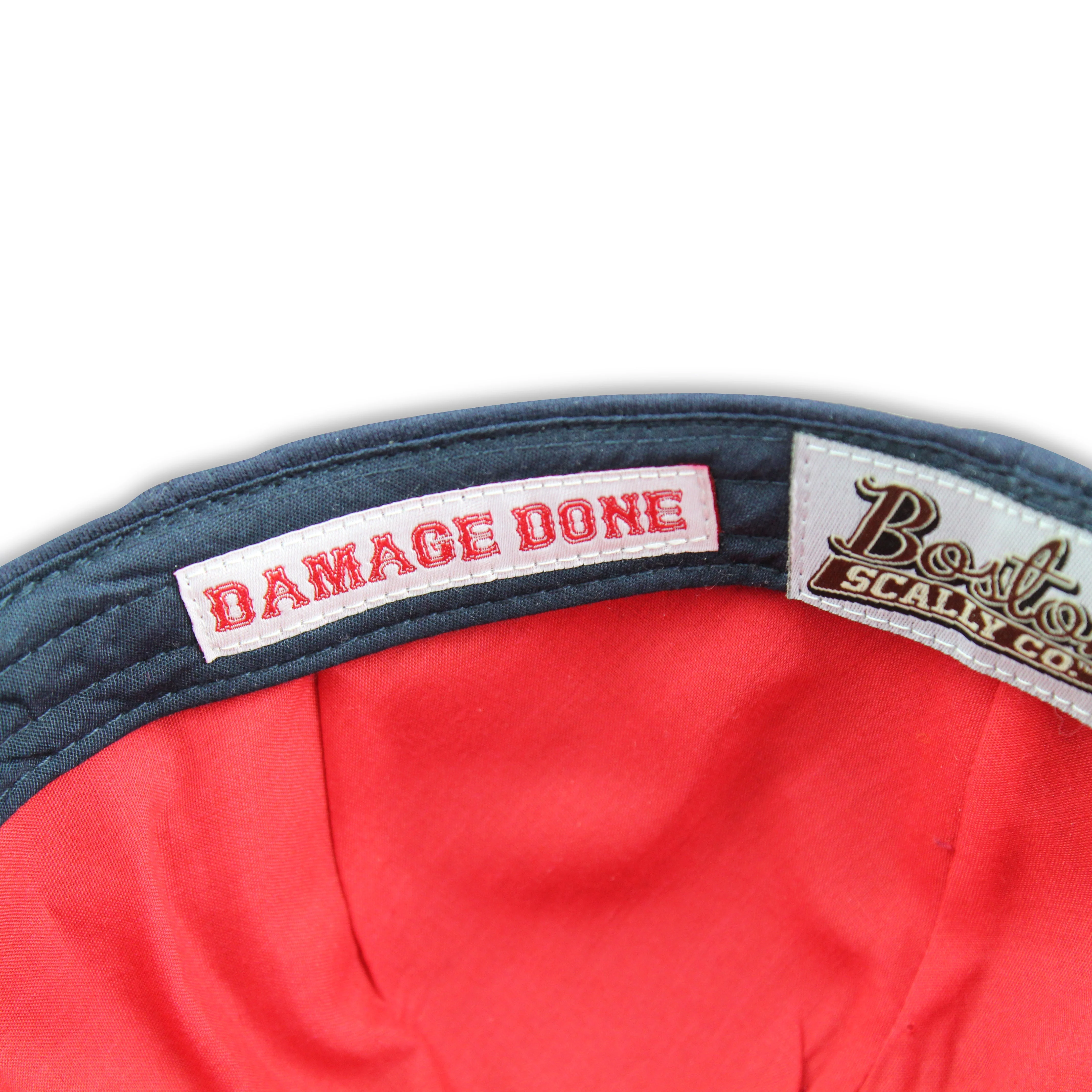 The Damage Done Collectors Edition Boston Scally Cap - Navy - Image 4