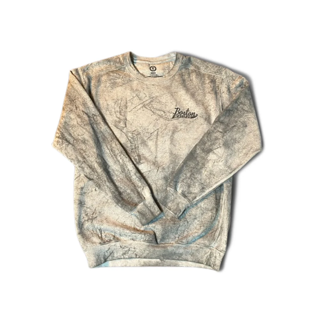 Boston Scally The Ghosthead Crewneck Sweatshirt - Midnight Mist - Image 2