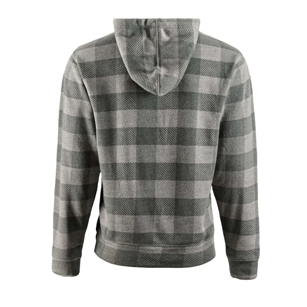 Boston Scally The Hoodie - Grey Plaid - Image 2
