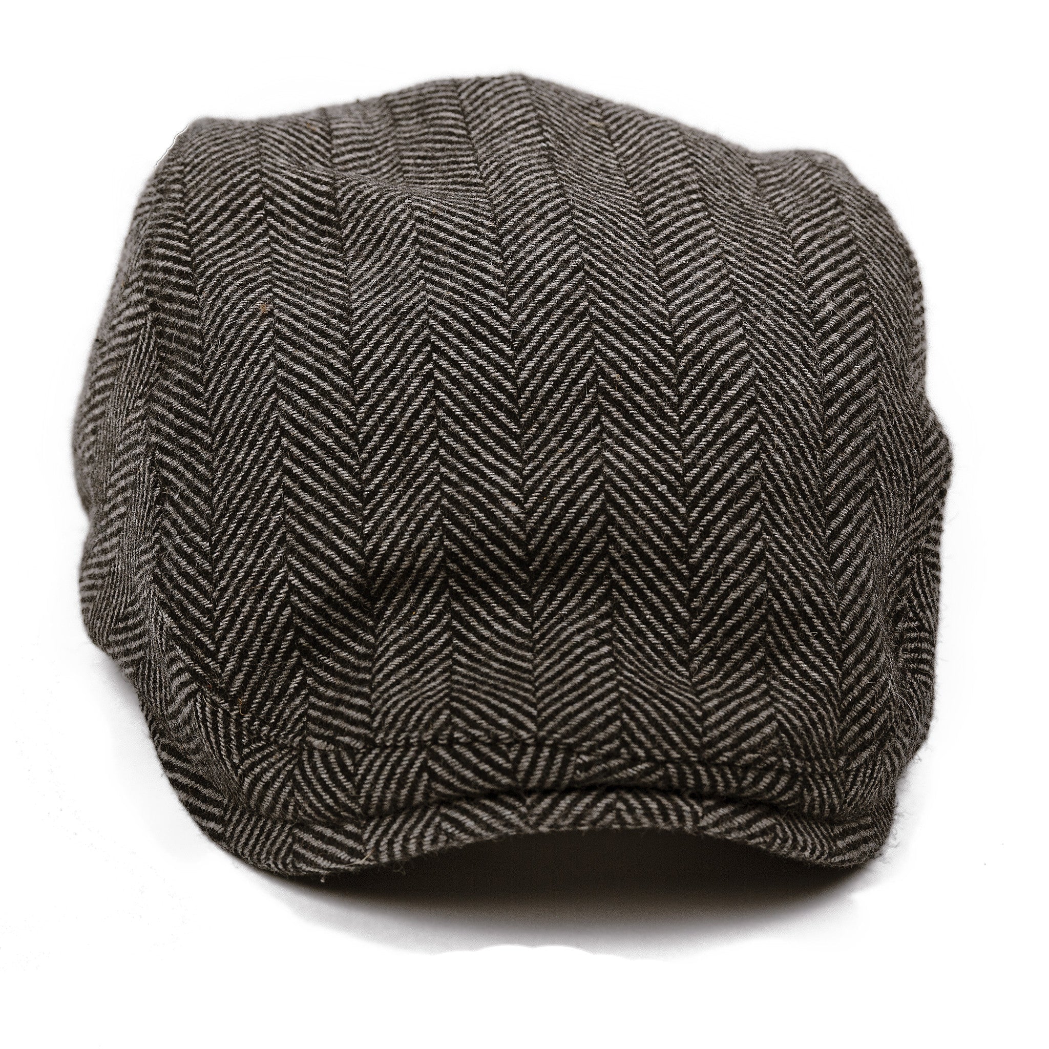 The Original Boston Scally Cap - Grey Herringbone - Image 7