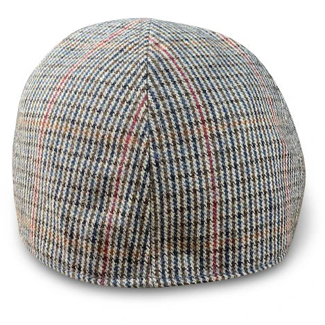 The Homage Boston Scally Cap - Grey & Navy Houndstooth - Image 7