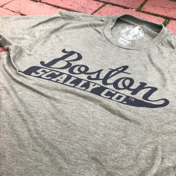 Boston Scally The Military Tee T-Shirt - Green - Image 4
