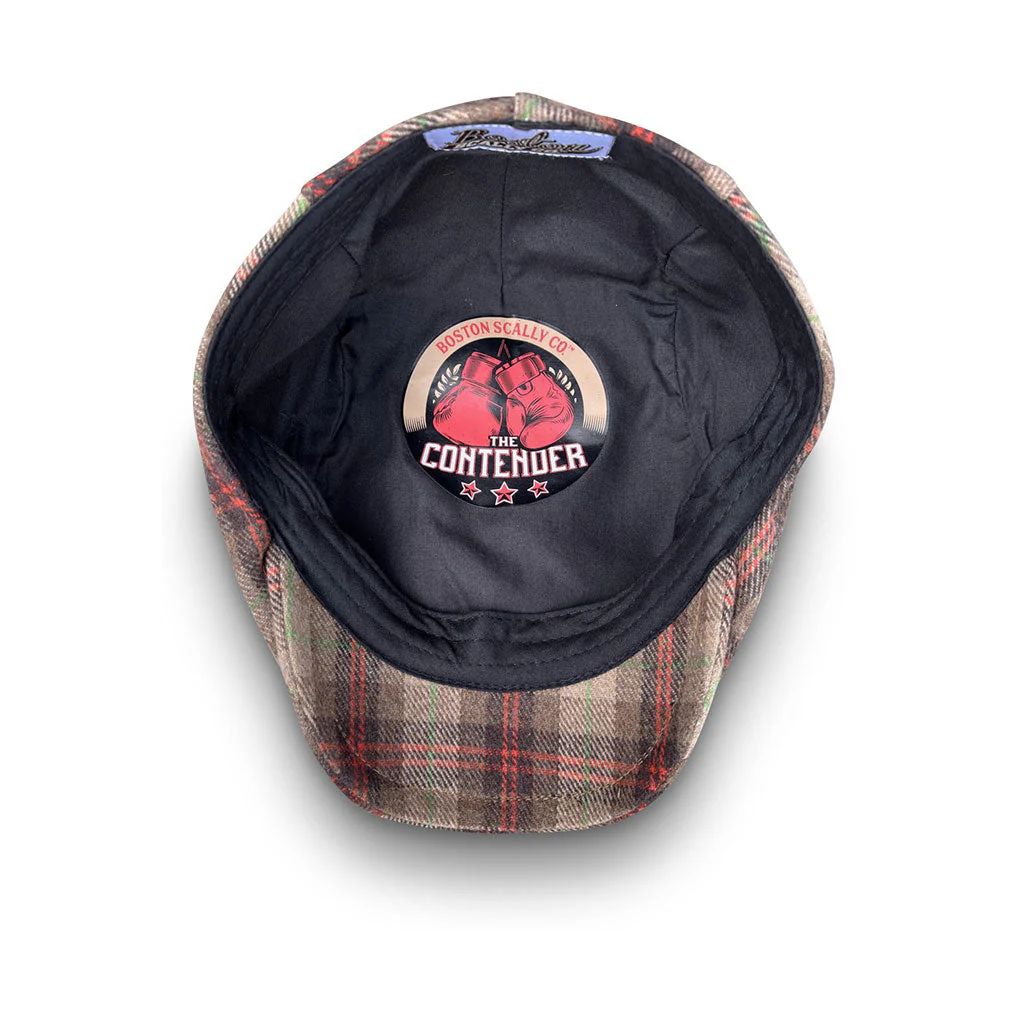 The Contender Boston Scally Cap - Ale-Wood Plaid - Image 2