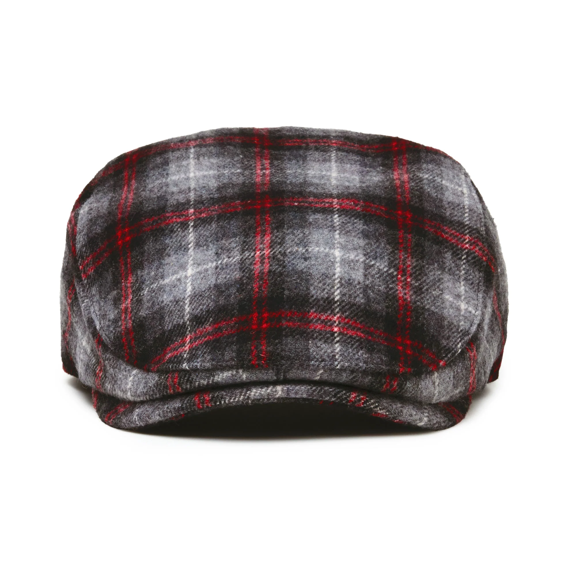 The Contender Boston Scally Cap - Black & Smoke Plaid - Image 4