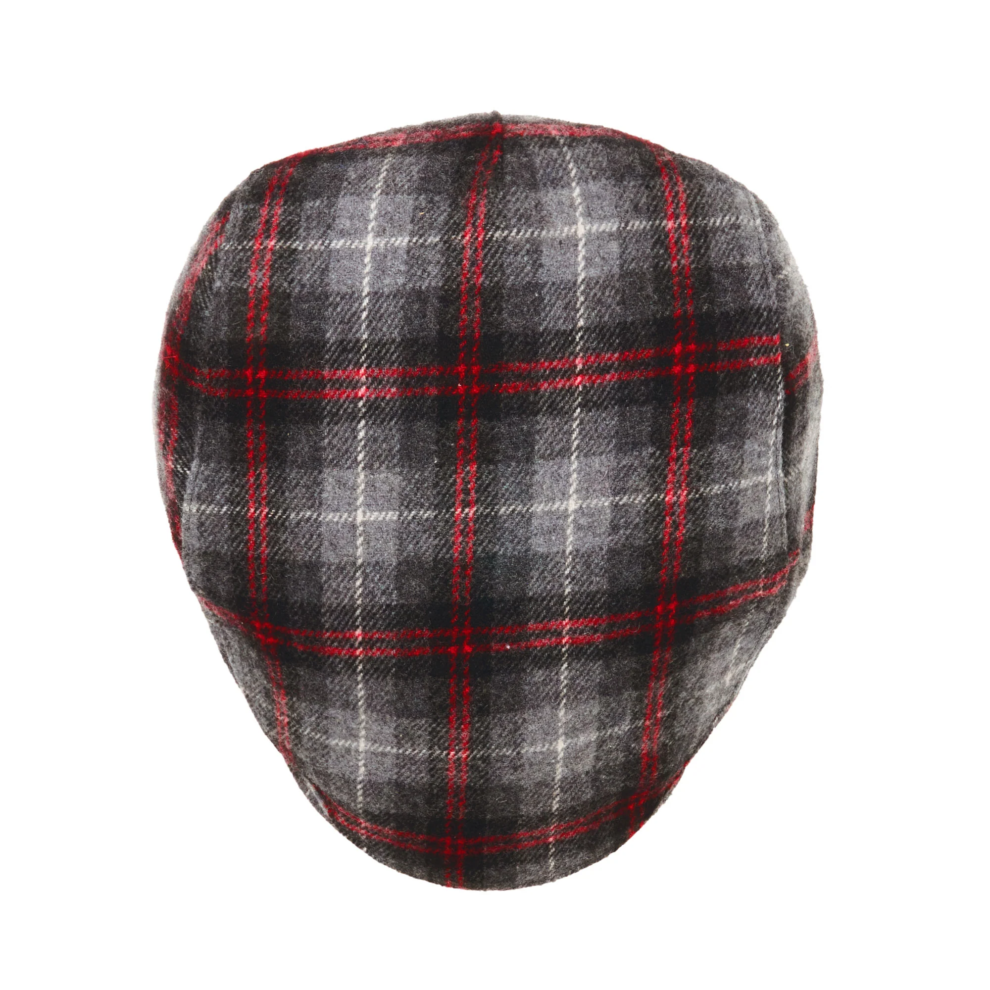 The Contender Boston Scally Cap - Black & Smoke Plaid - Image 6