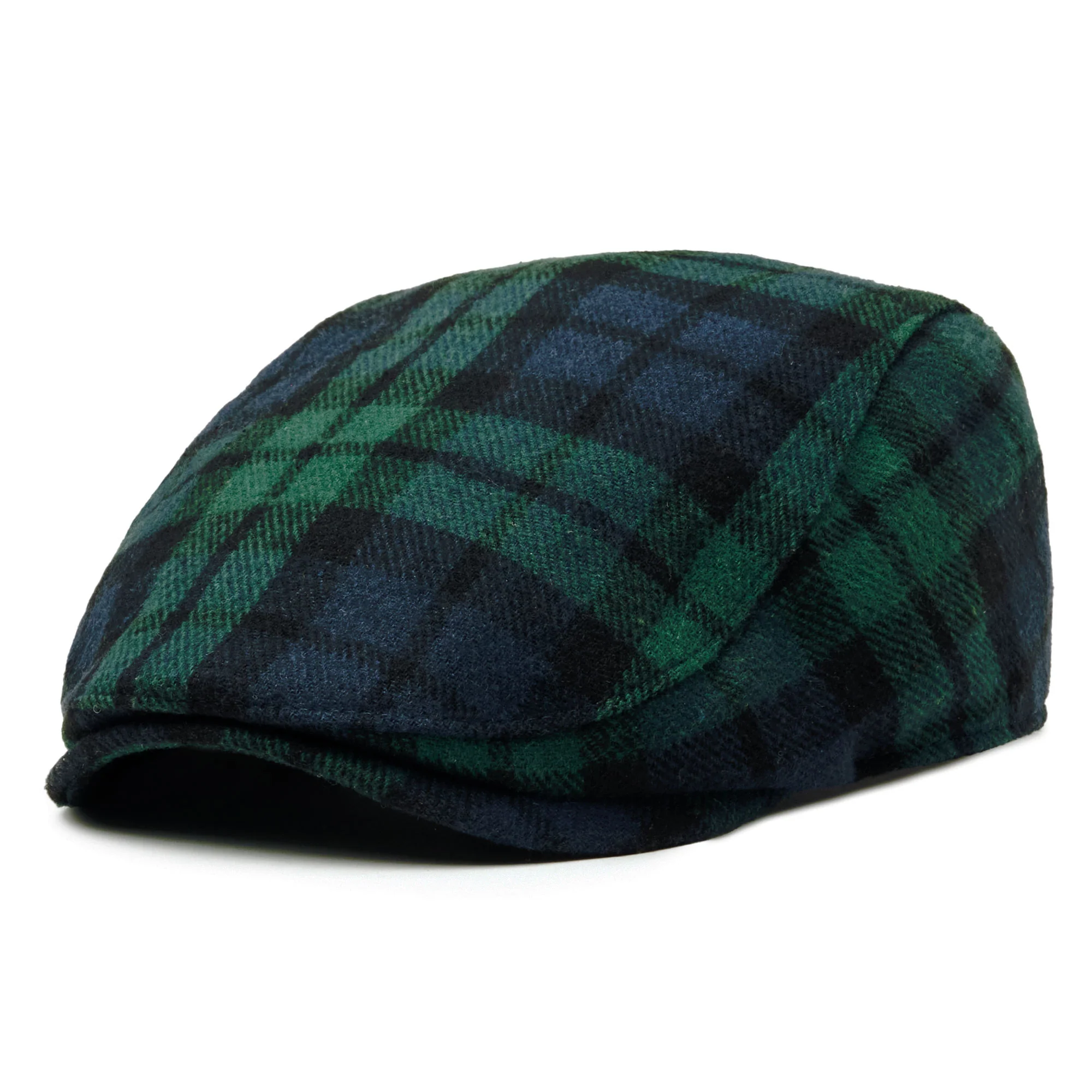 The Contender Black Watch Boston Scally Cap - Clover & Navy - Image 3