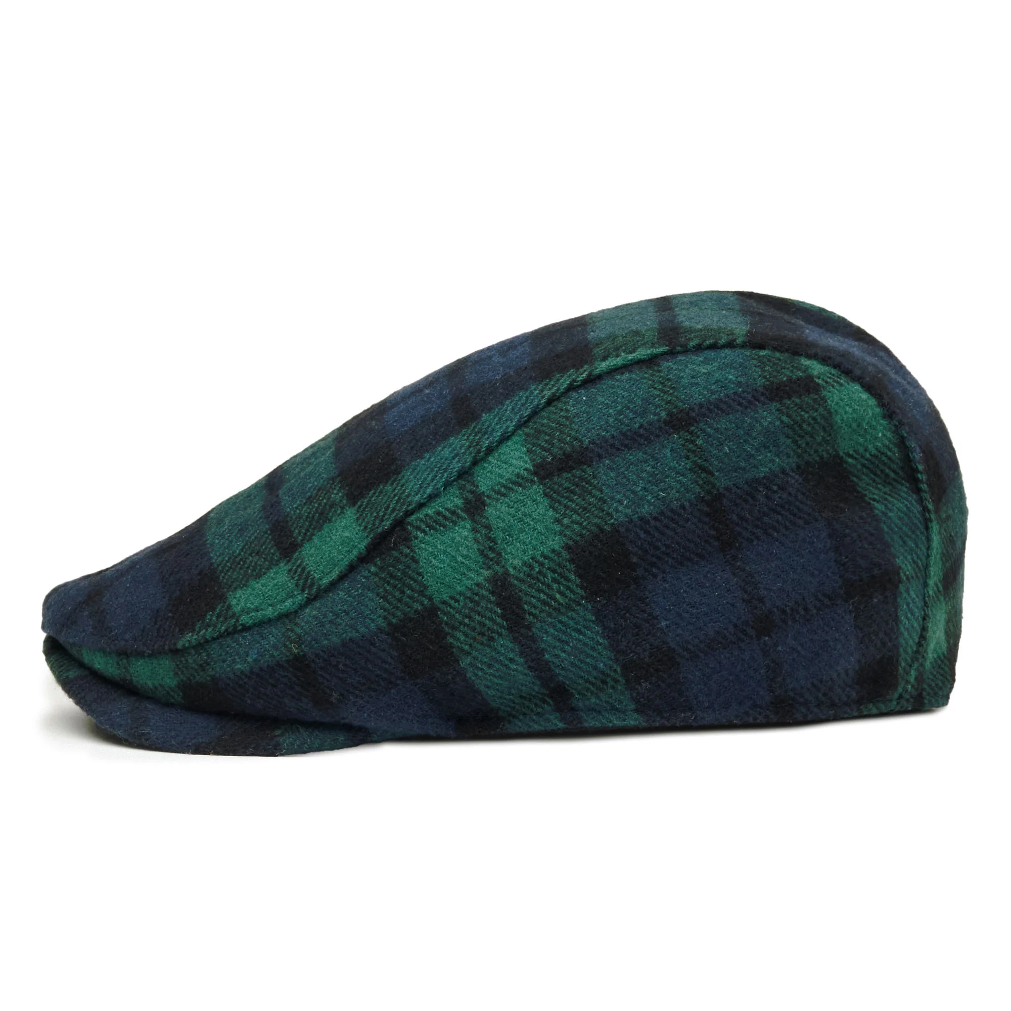 The Contender Black Watch Boston Scally Cap - Clover & Navy - Image 7