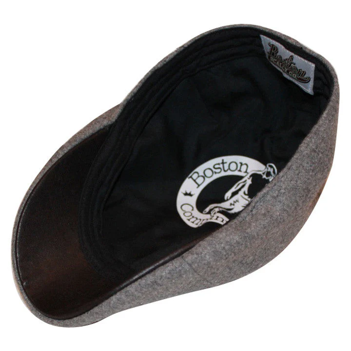The Kenmore Boston Scally Cap - Allston Grey & Black Brim - Image 4