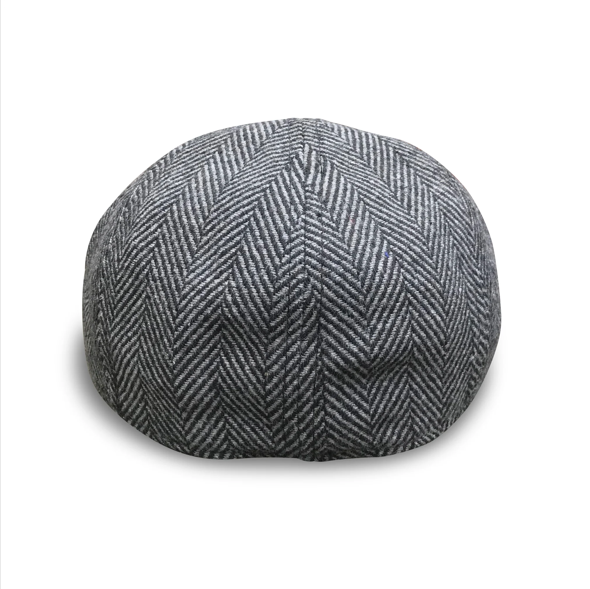 The Original Peaky Boston Scally Cap - Grey Herringbone - Image 5