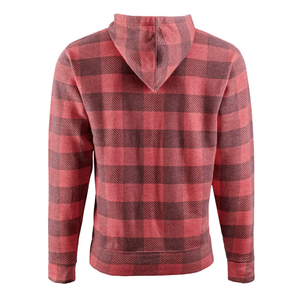 Boston Scally The Hoodie - Red Plaid - Image 2