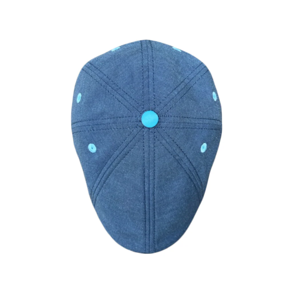 The Rocket Pop Boston Scally Cap - Breeze Blue - Image 6