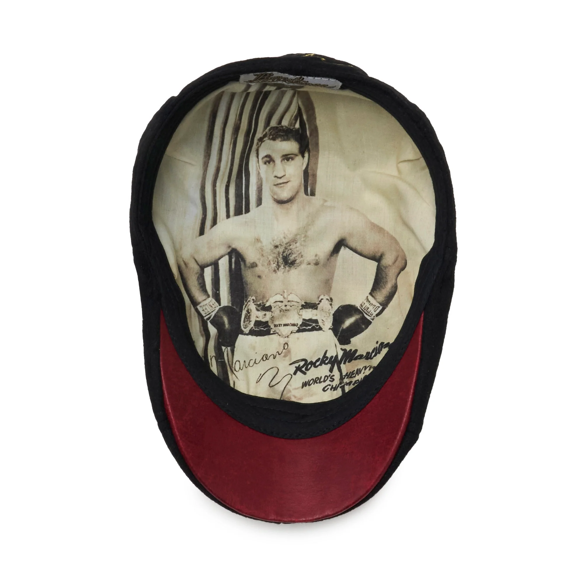 The Rocky Marciano Boston Scally Cap - Black - Image 3