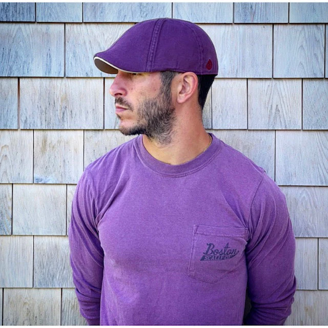 The Sailor Boston Scally Cap - Plum - Image 7