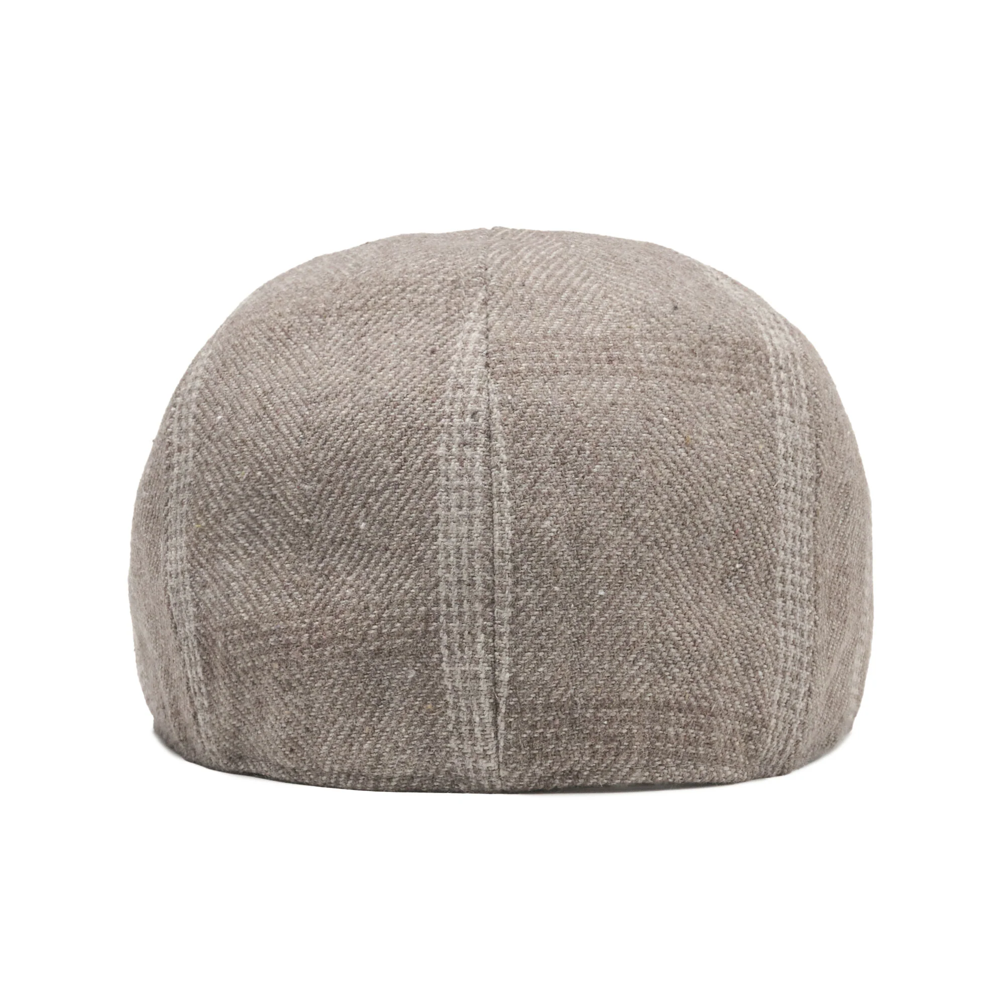 The Steel Rose Peaky Boston Scally Cap - Grey Plaid - Image 5