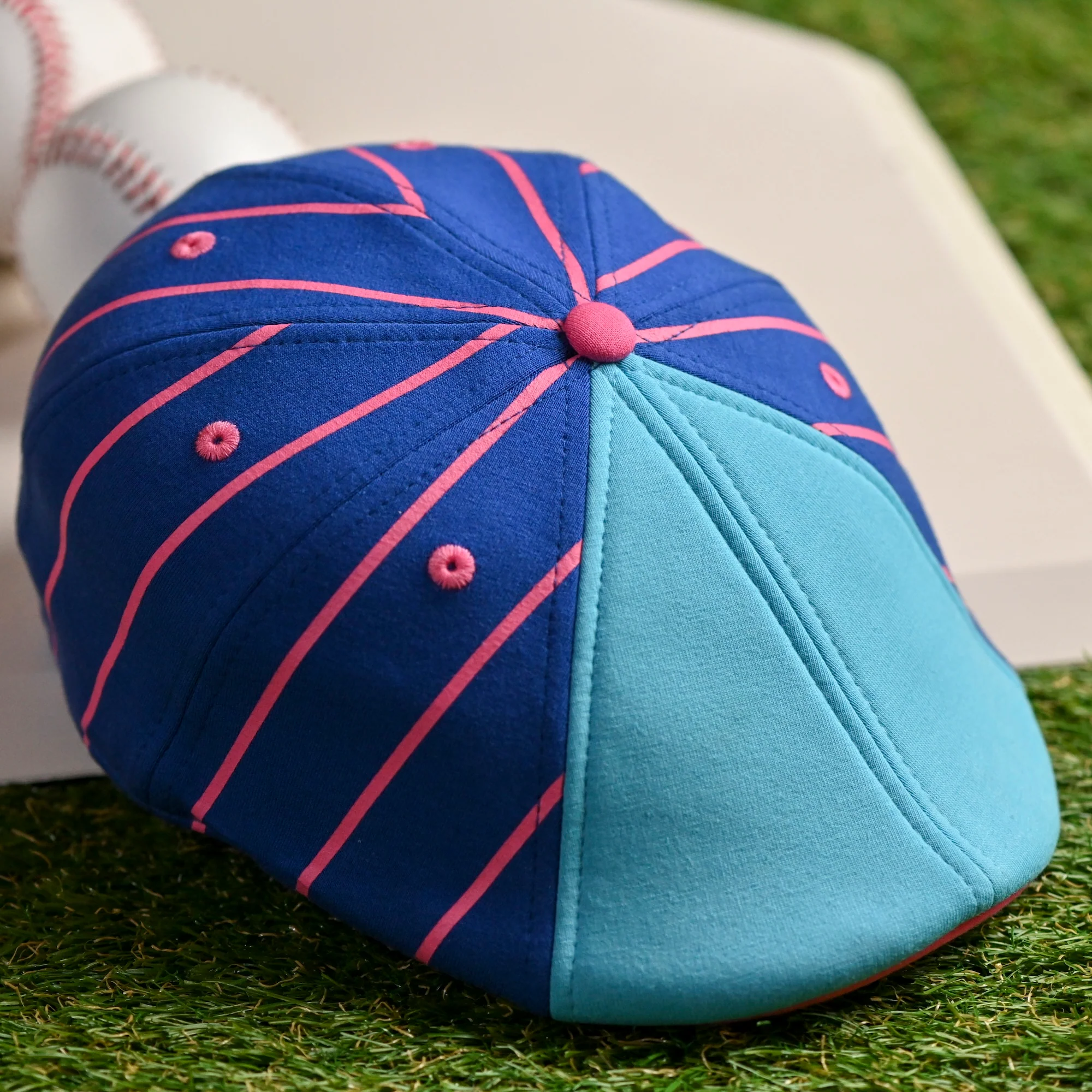 The Big League Chew Boston Scally Cap - Curveball Cotton Candy - Image 9