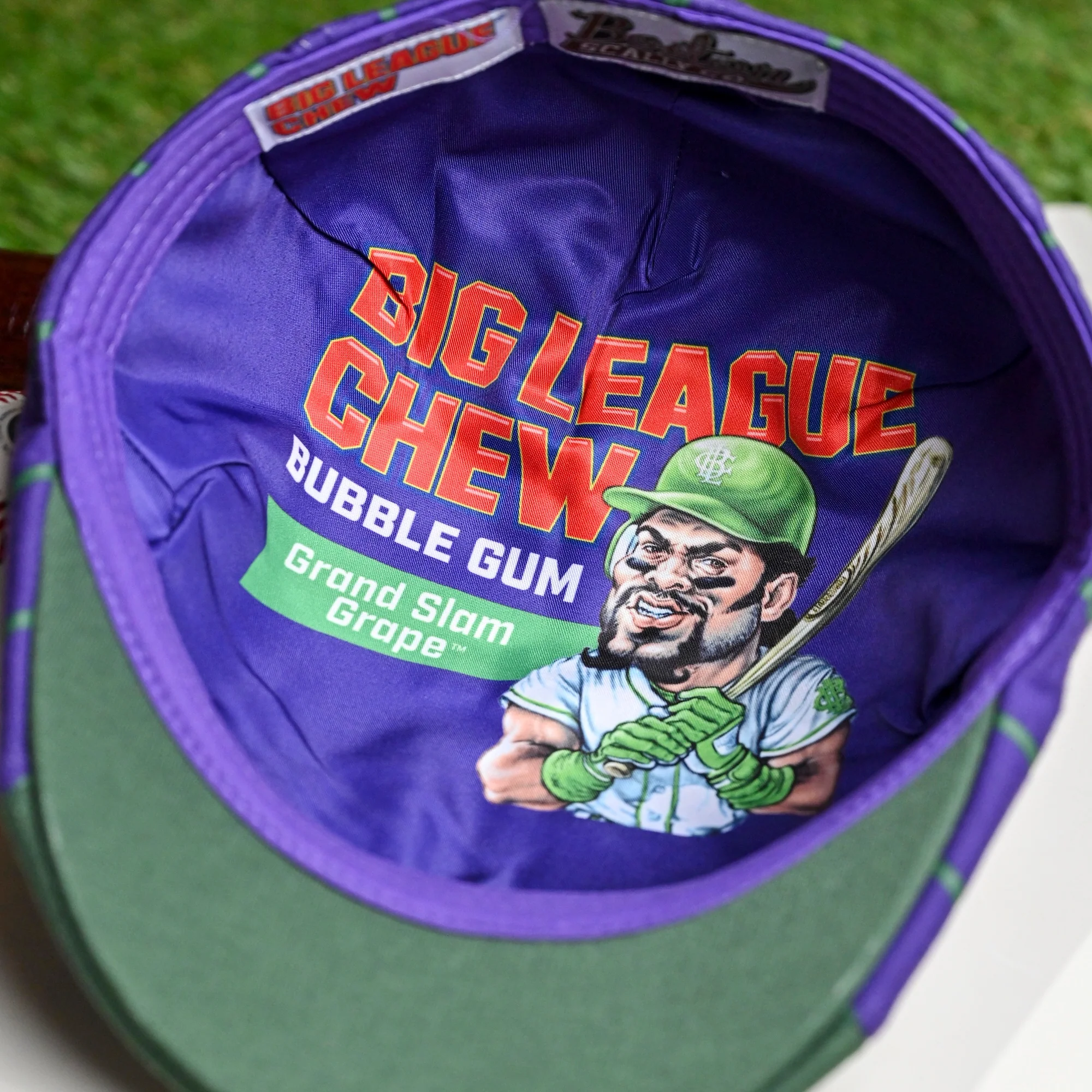 The Big League Chew Boston Scally Cap - Grand Slam Grape - Image 11
