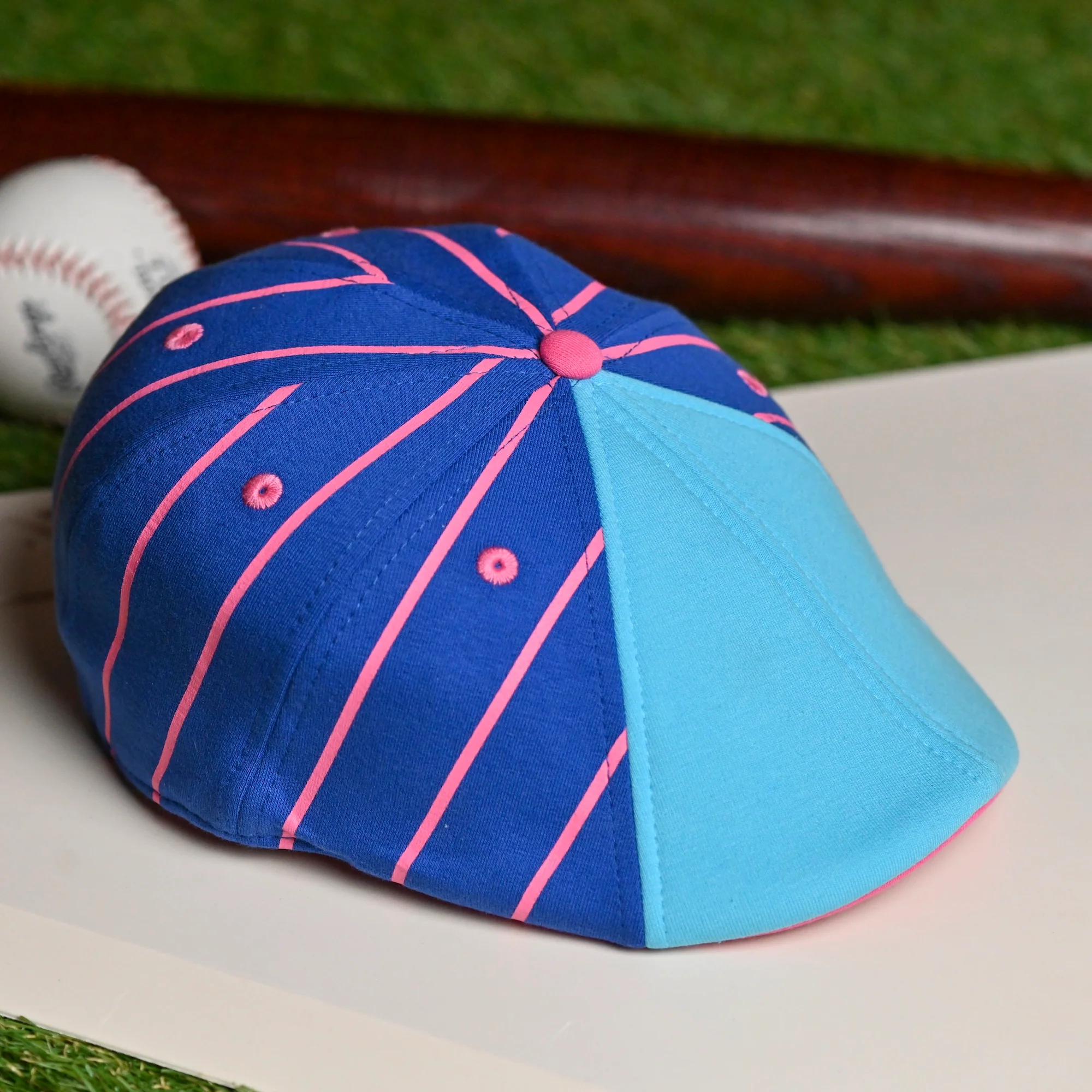 The Big League Chew Kids Boston Scally Cap - Curveball Cotton Candy - Image 10