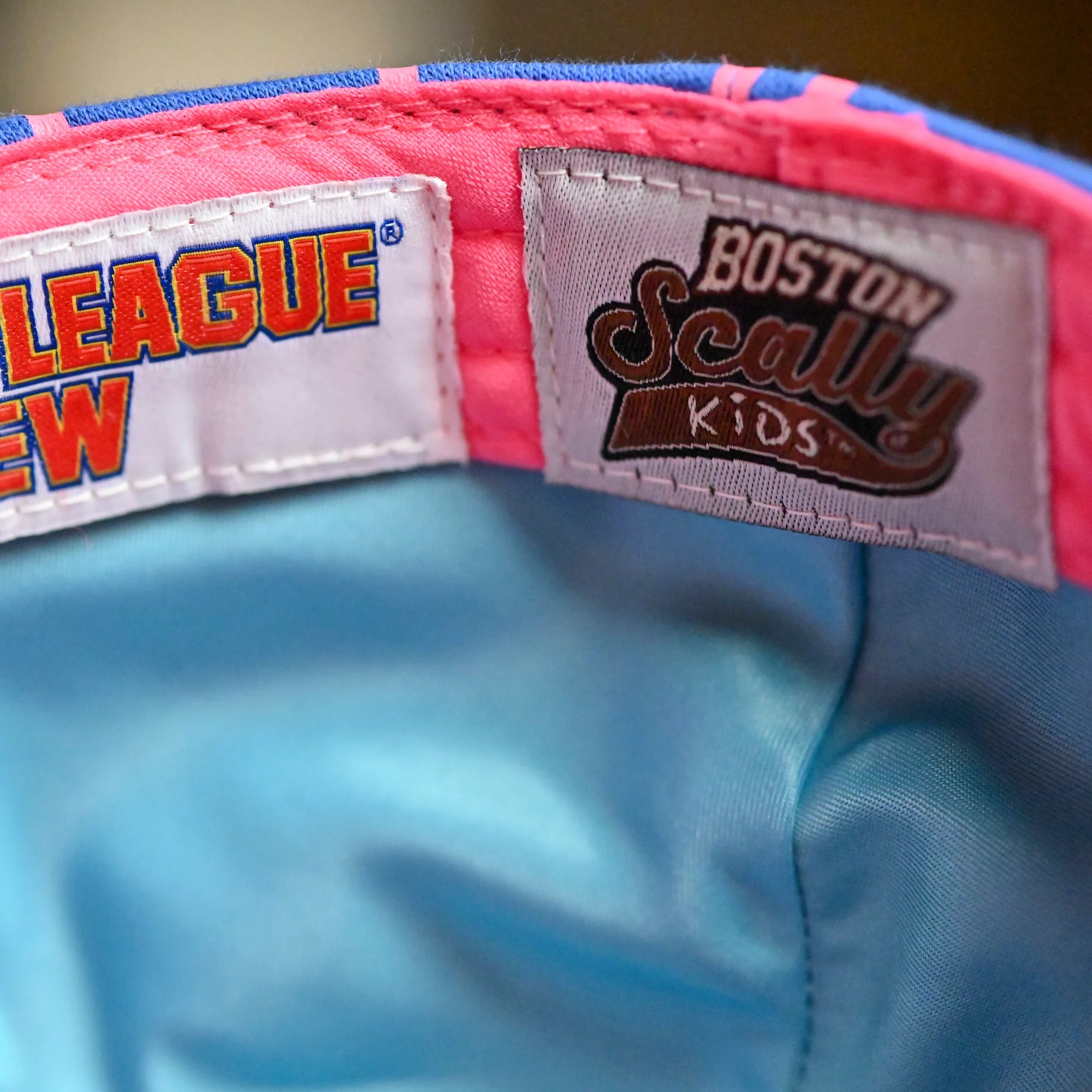 The Big League Chew Kids Boston Scally Cap - Curveball Cotton Candy - Image 12