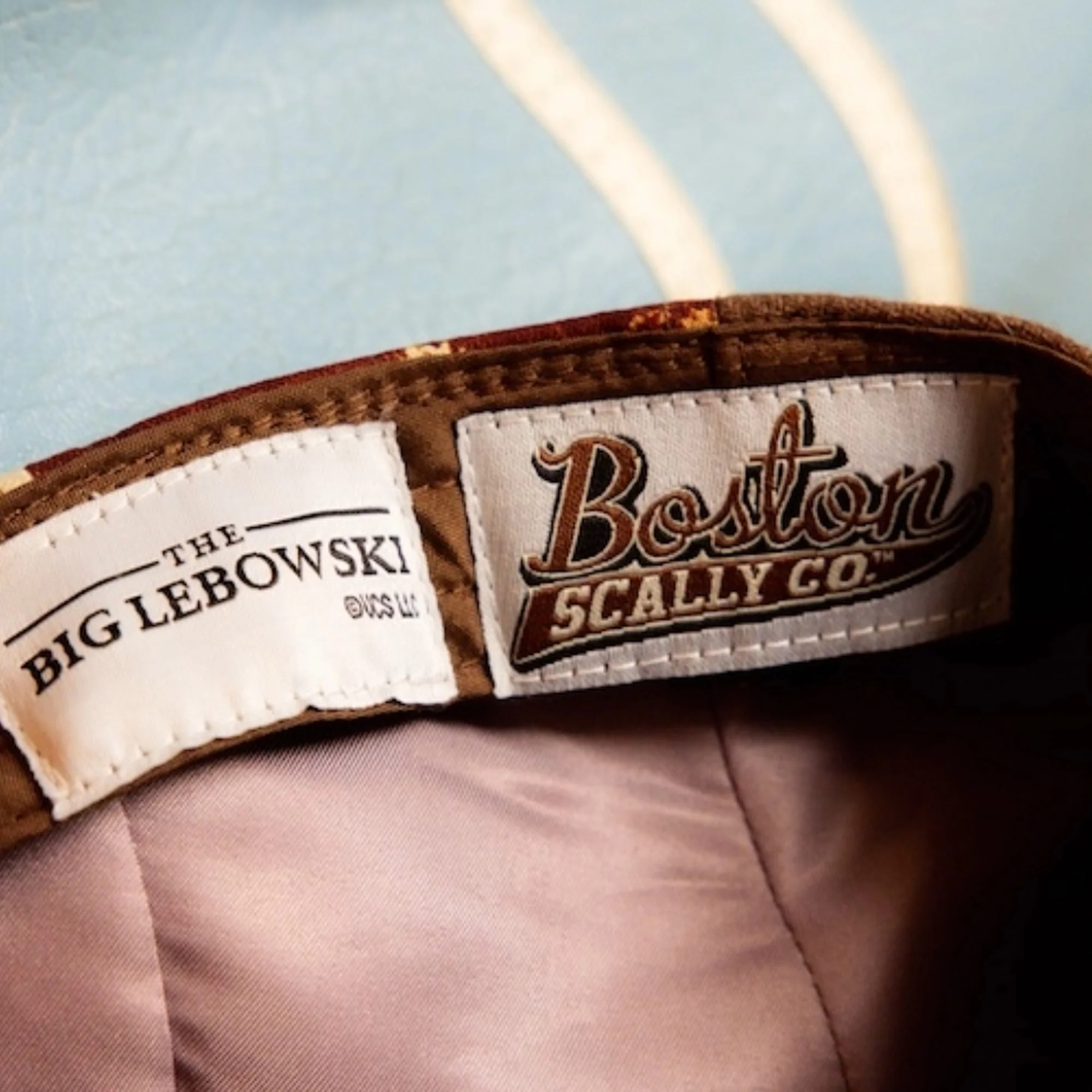 The Big Lebowski Boston Scally Cap - The Dude Patchwork - Image 13
