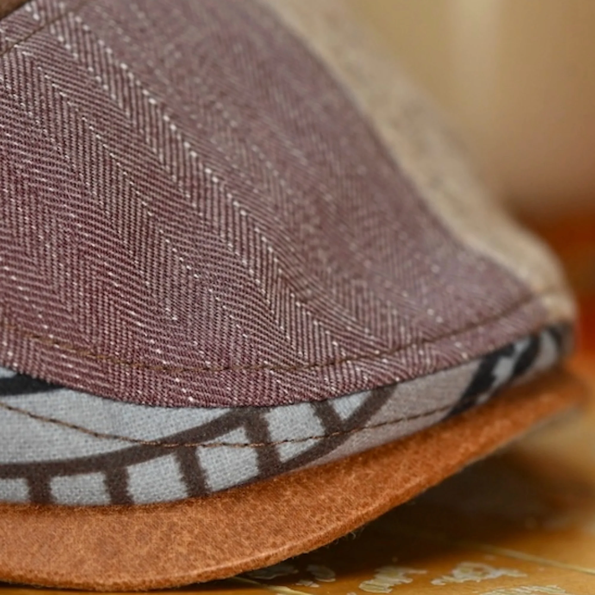 The Big Lebowski Boston Scally Cap - The Dude Patchwork - Image 14