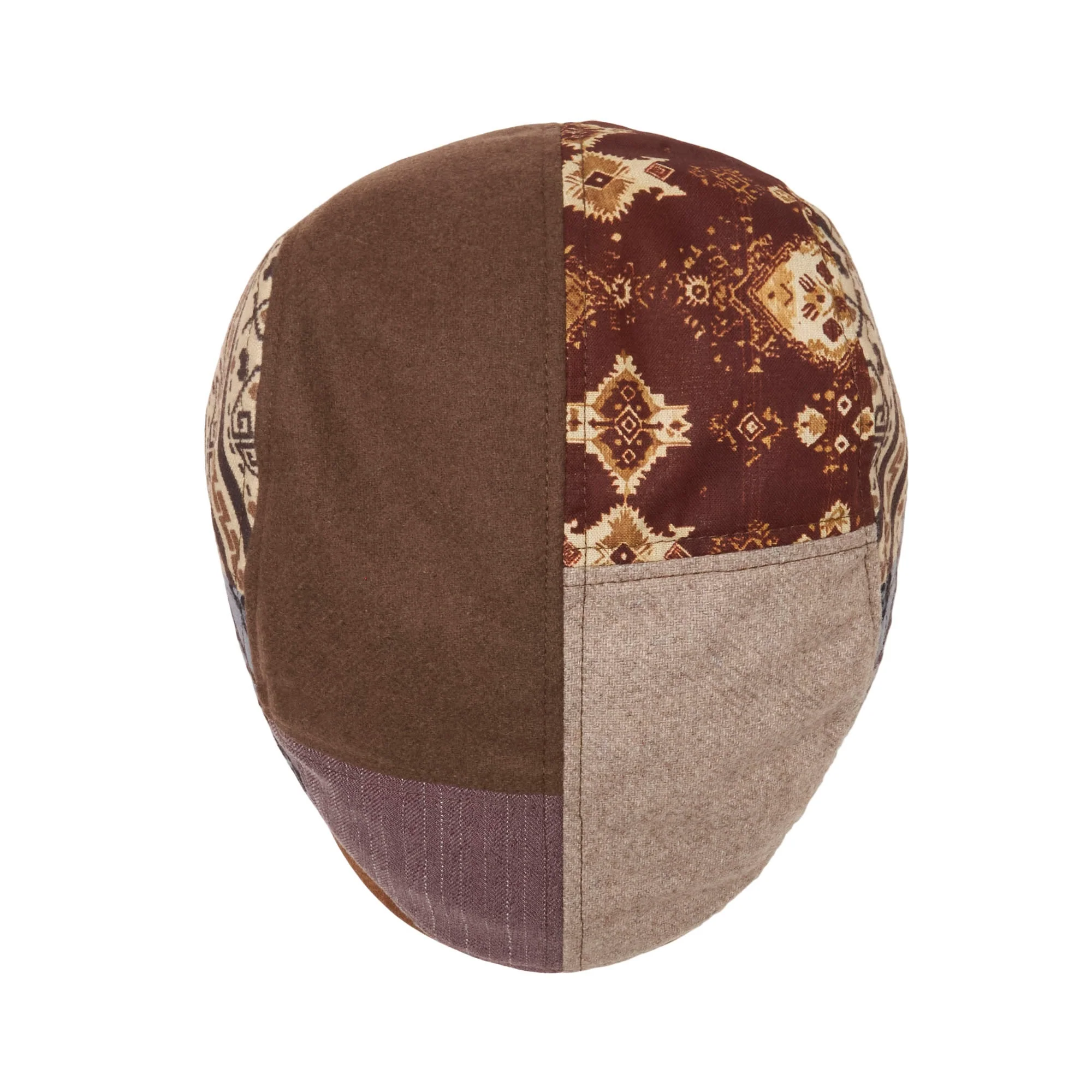 The Big Lebowski Boston Scally Cap - The Dude Patchwork - Image 7